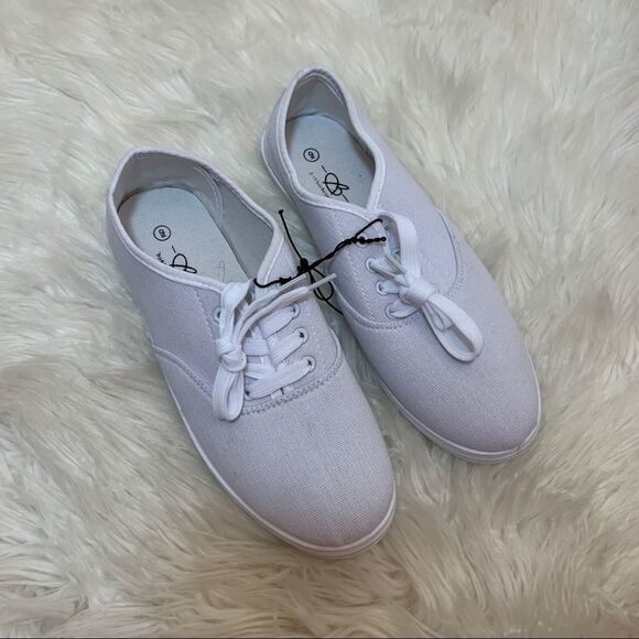 NEW White tennis shoes loafers - Picture 2 of 8